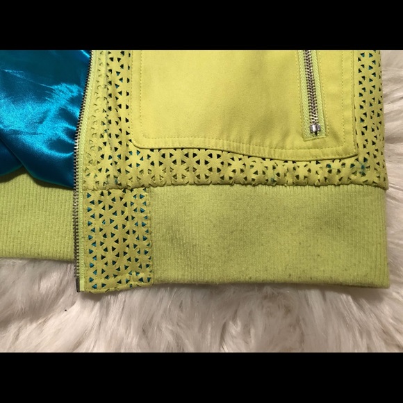 Kenneth Cole Perforated Suede Jacket - Picture 2 of 8